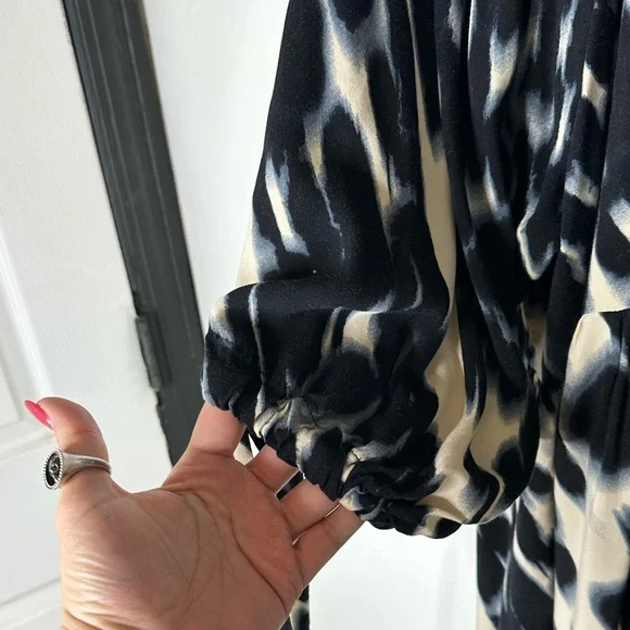 ASOS Curve Animal Print Jumpsuit Size 14 - Picture 4 of 9